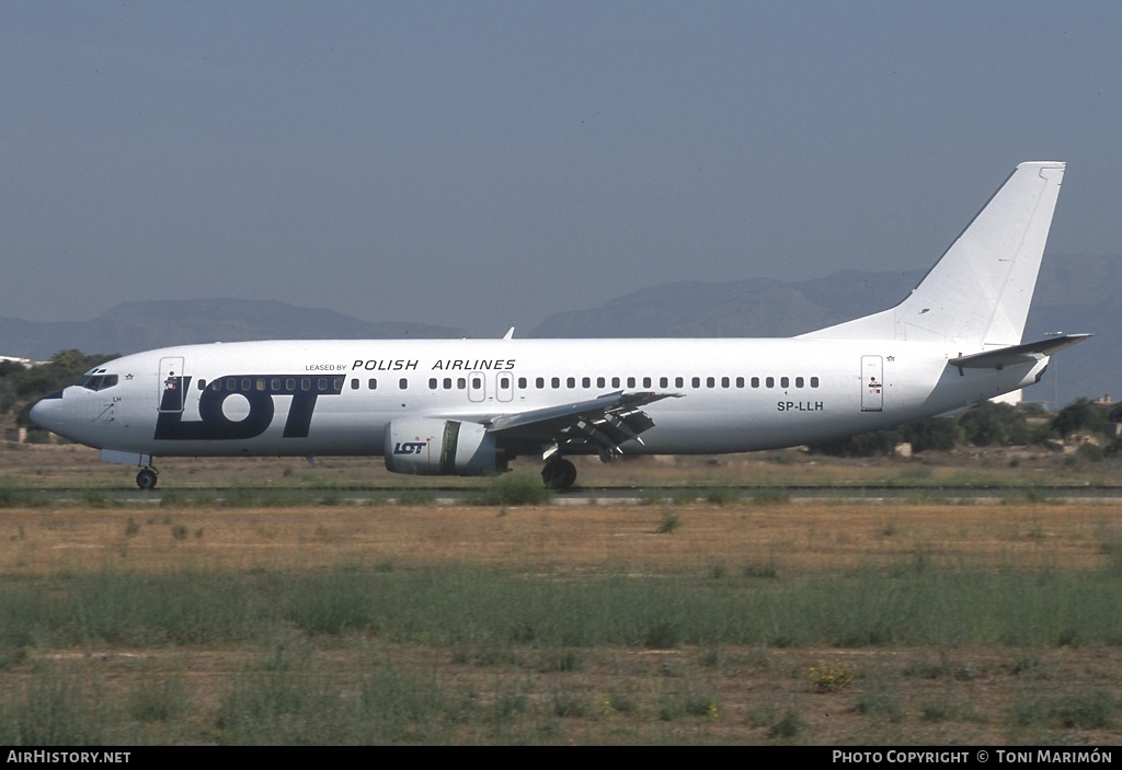 Aircraft Photo of SP-LLH | Boeing 737-4S3 | LOT Polish Airlines - Polskie Linie Lotnicze | AirHistory.net #124681