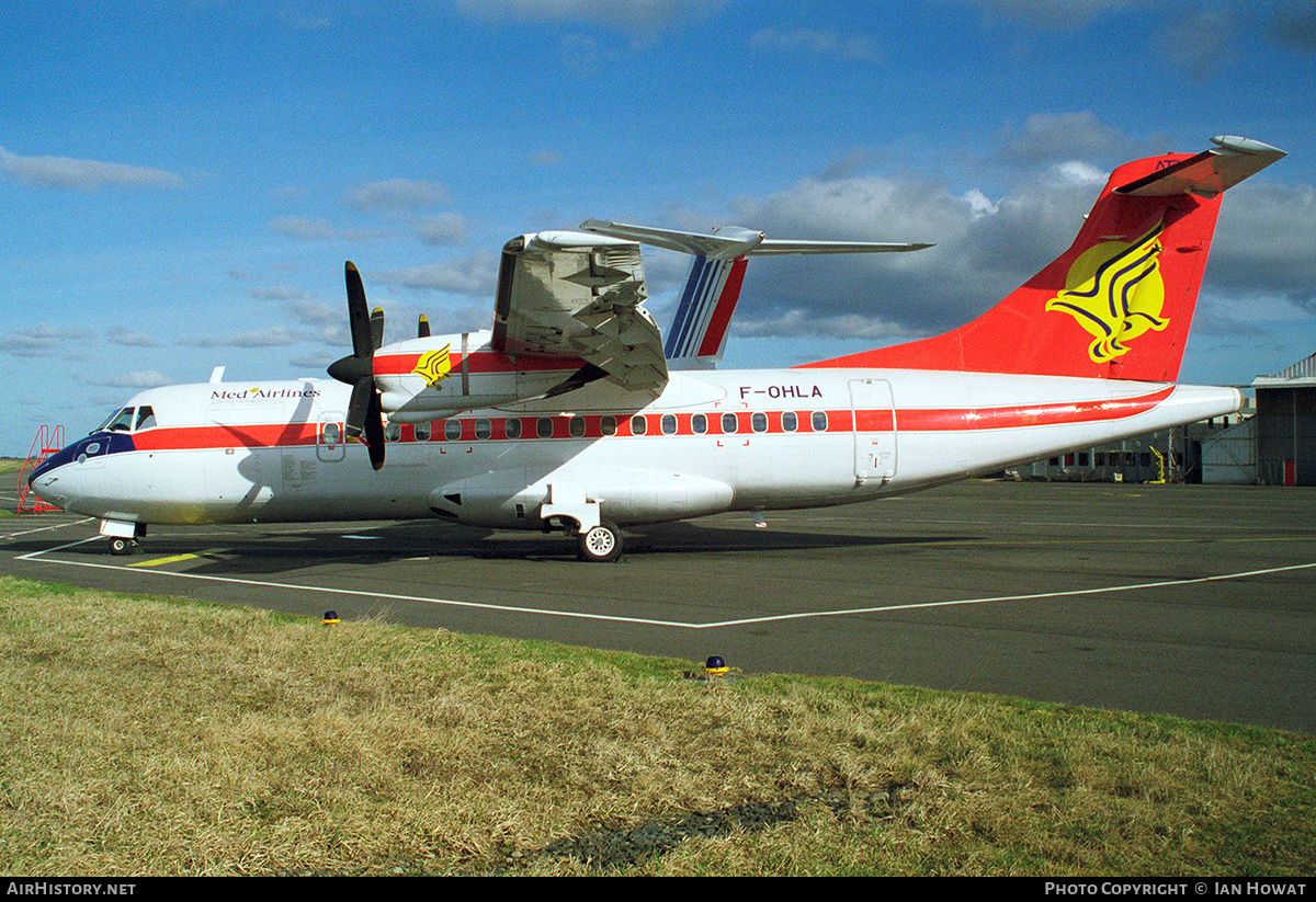 Aircraft Photo of F-OHLA | ATR ATR-42-320 | Med Airlines | AirHistory.net #124685