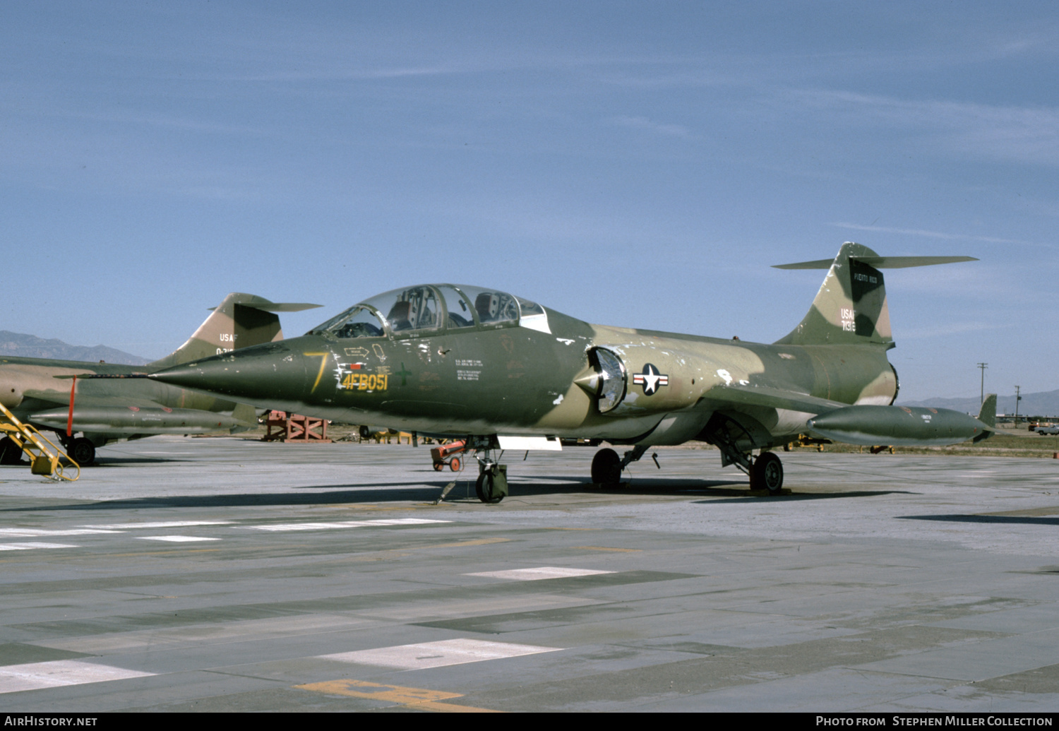 Aircraft Photo of 57-1318 / 71318 | Lockheed F-104D Starfighter | USA - Air Force | AirHistory.net #124686