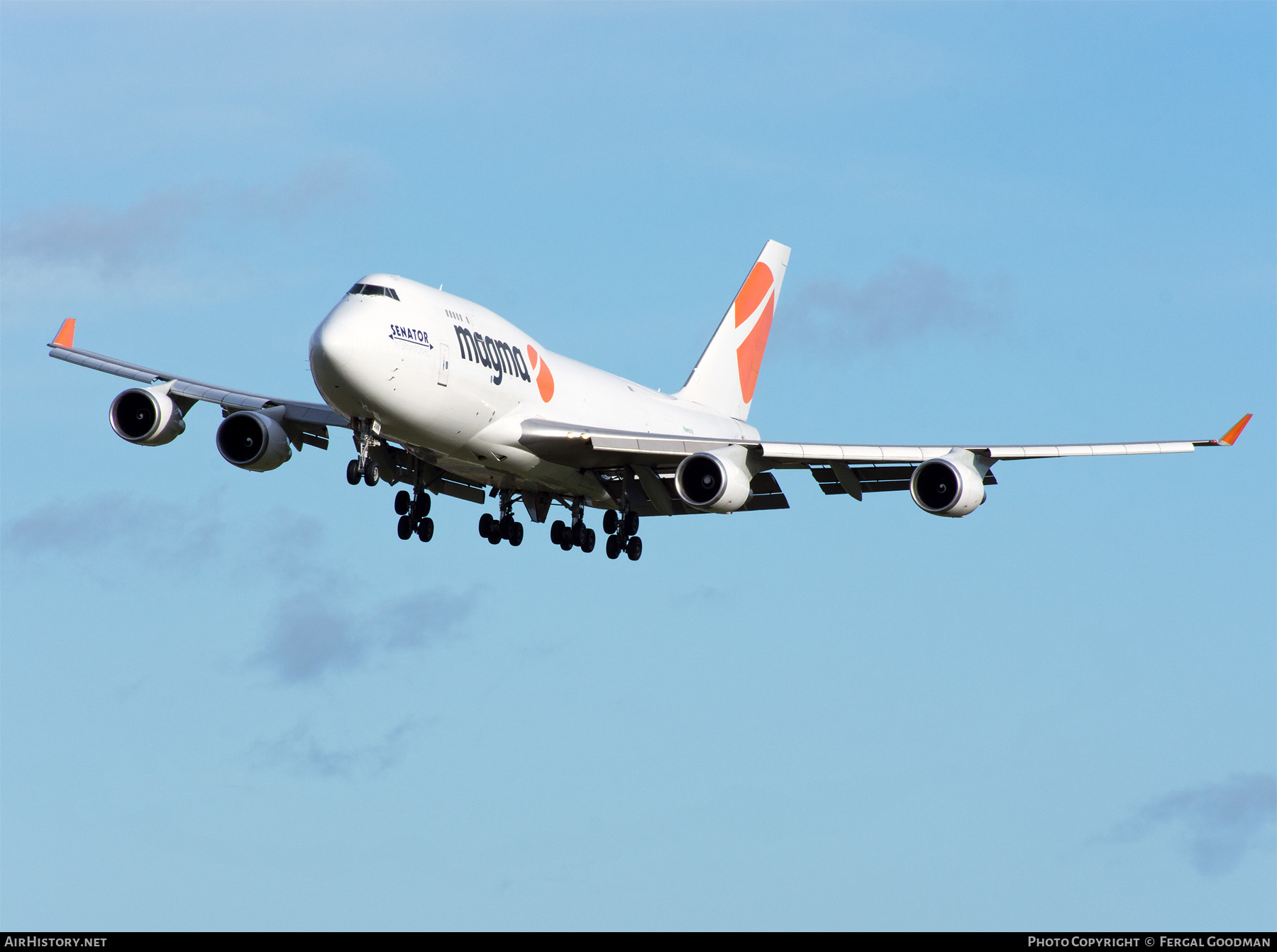 Aircraft Photo of TF-AMN | Boeing 747-4F6(BDSF) | Magma Aviation | AirHistory.net #124690