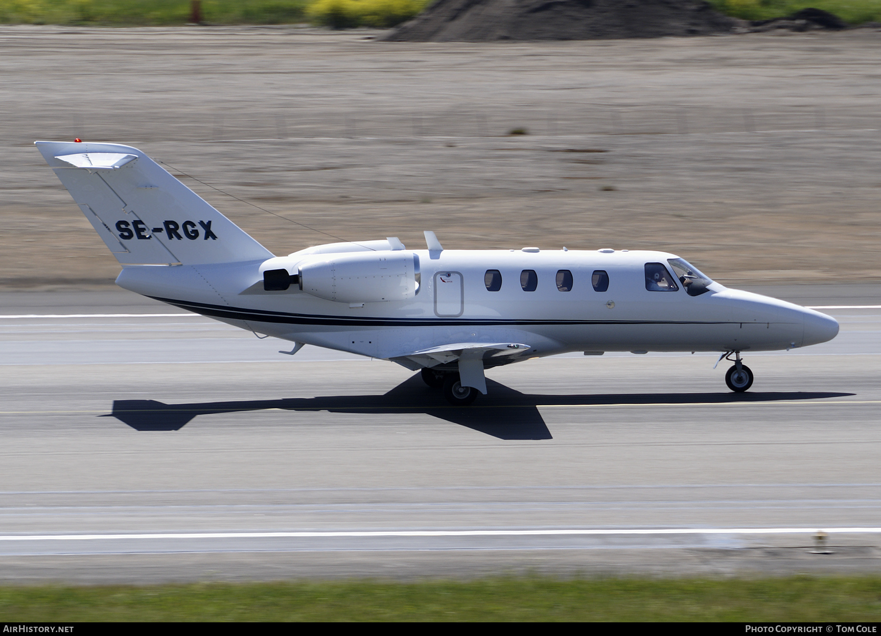 Aircraft Photo of SE-RGX | Cessna 525 CitationJet CJ1 | AirHistory.net #124695