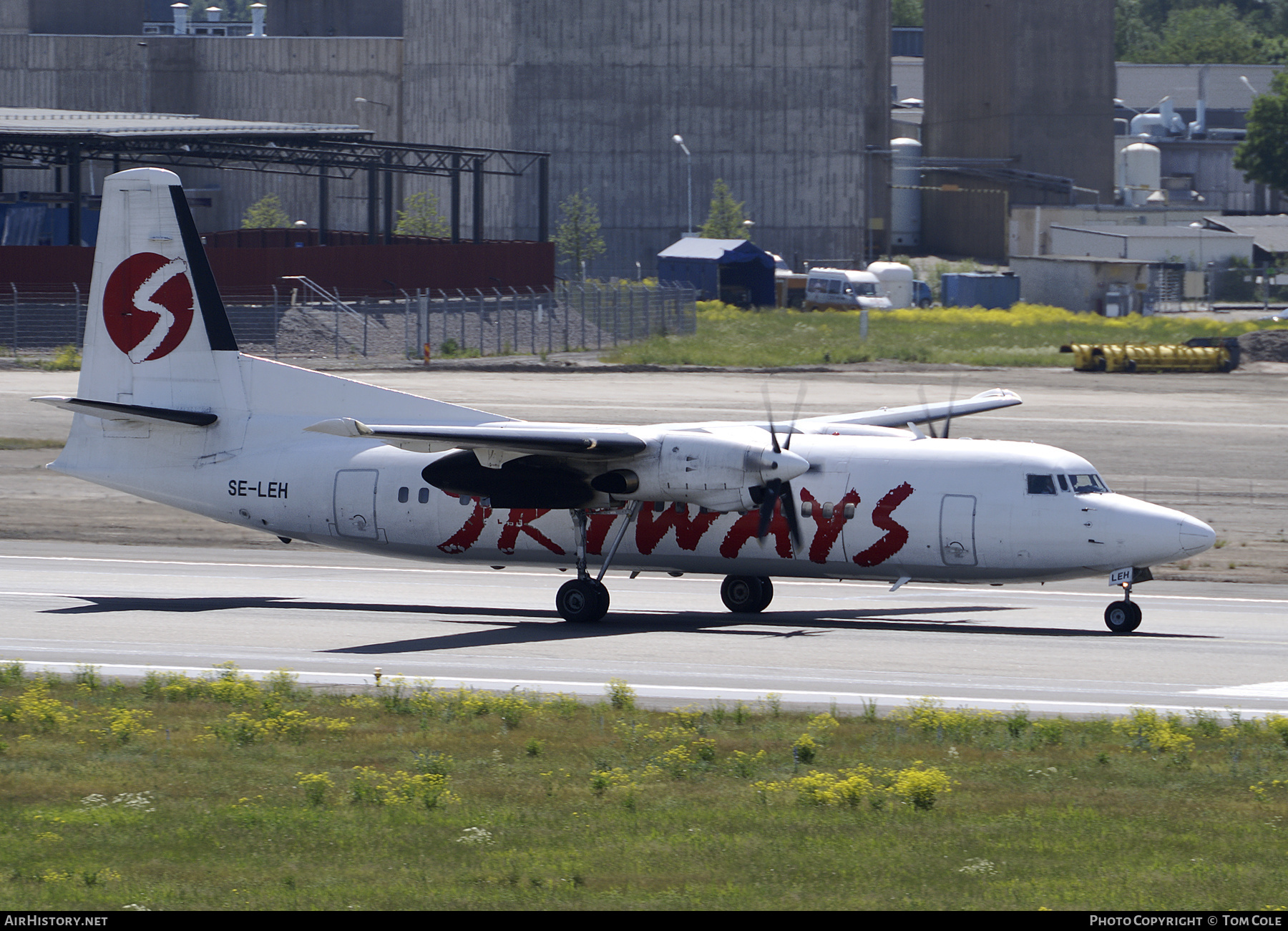 Aircraft Photo of SE-LEH | Fokker 50 | Skyways | AirHistory.net #124707