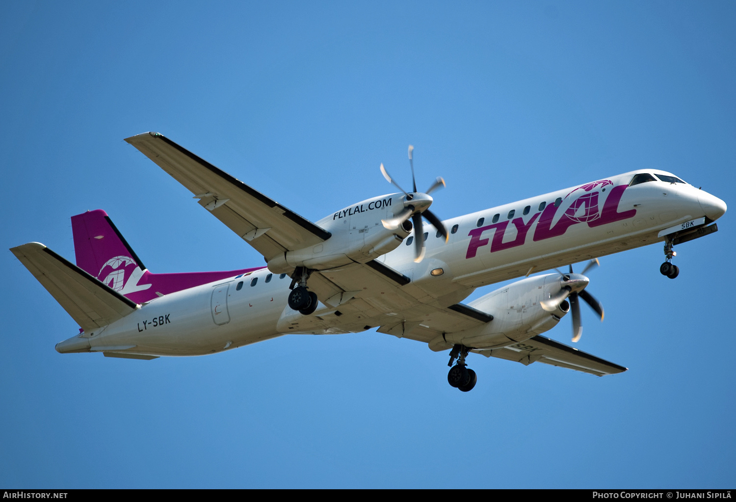 Aircraft Photo of LY-SBK | Saab 2000 | FlyLAL - Lithuanian Airlines | AirHistory.net #124721