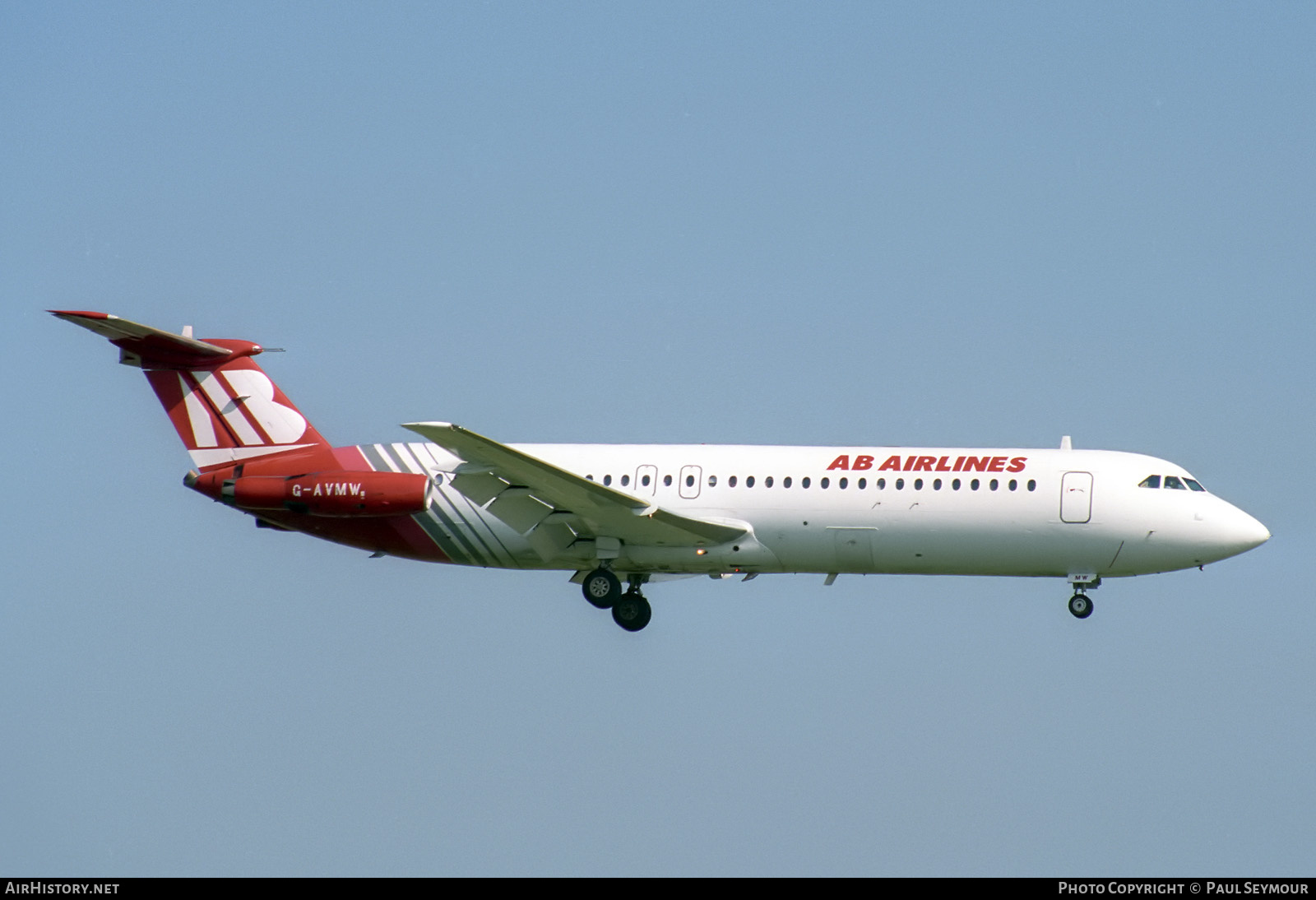 Aircraft Photo of G-AVMW | BAC 111-510ED One-Eleven | AB Airlines | AirHistory.net #124727