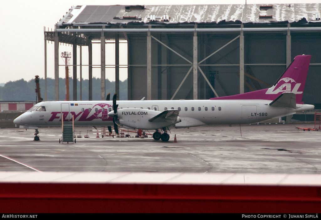 Aircraft Photo of LY-SBQ | Saab 2000 | FlyLAL - Lithuanian Airlines | AirHistory.net #124750