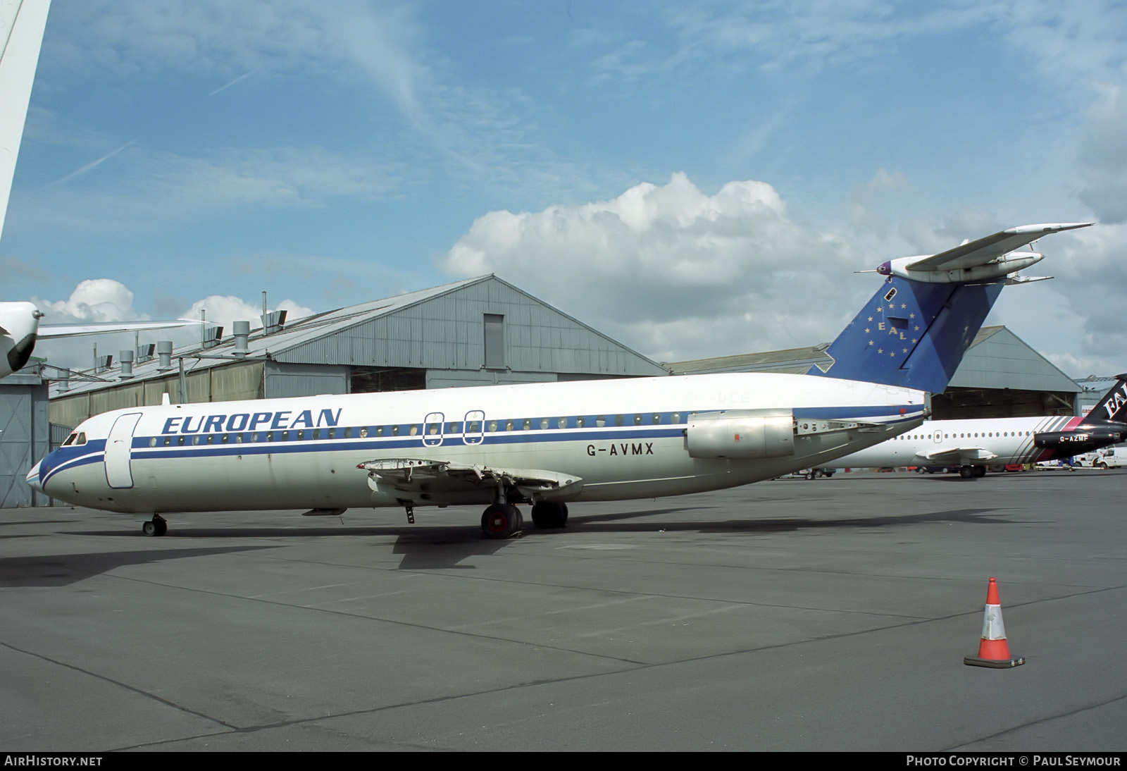 Aircraft Photo of G-AVMX | BAC 111-510ED One-Eleven | European Aircharter - EAL/EAC | AirHistory.net #124754