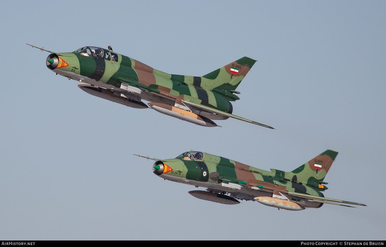 Aircraft Photo of 15-2462 | Sukhoi Su-22UM3K | Iran - Revolutionary Guard Air Force | AirHistory.net #124766
