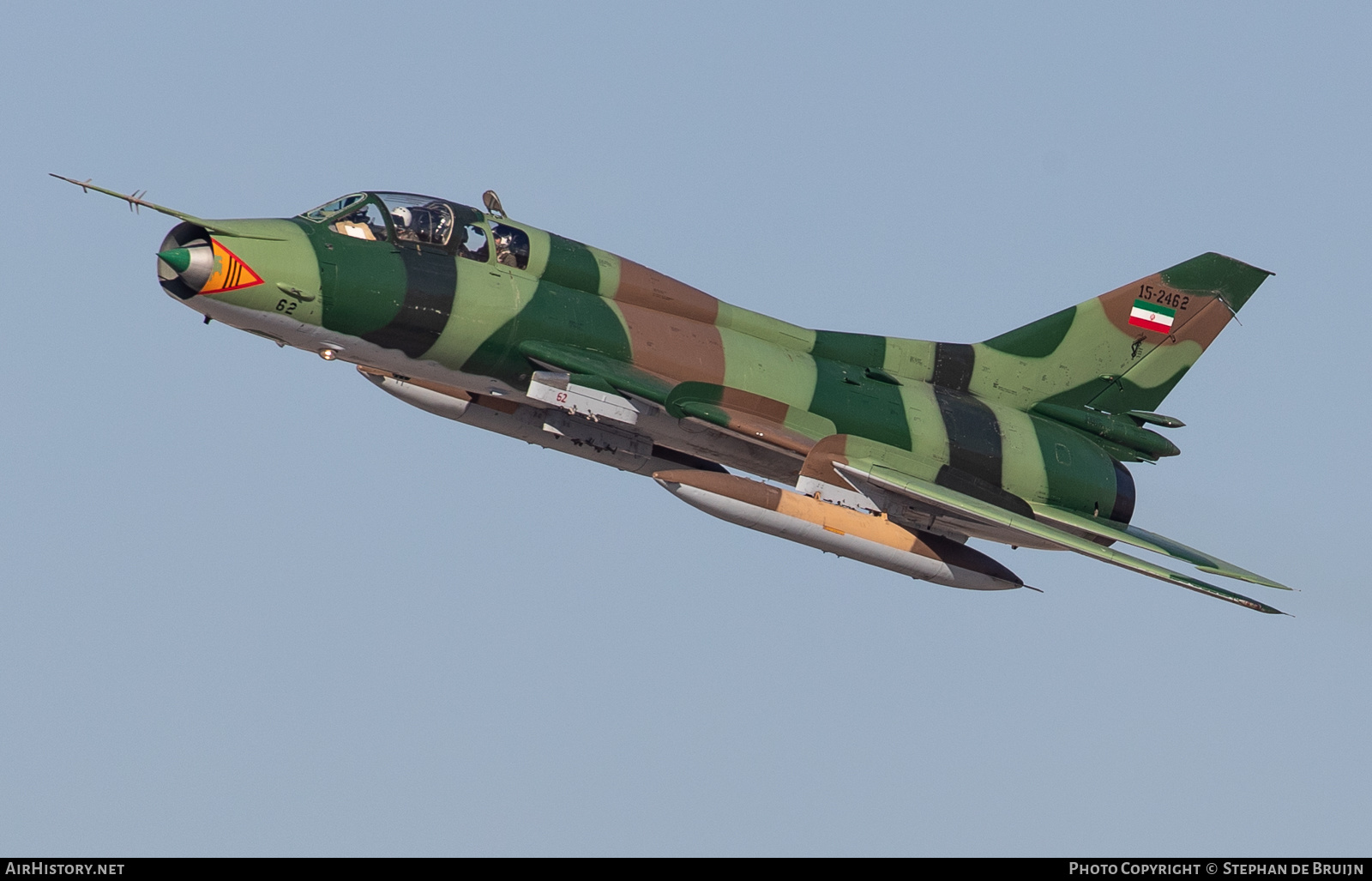 Aircraft Photo of 15-2462 | Sukhoi Su-22UM3K | Iran - Revolutionary Guard Air Force | AirHistory.net #124770