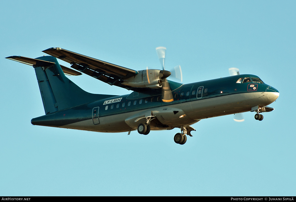 Aircraft Photo of LY-LWH | ATR ATR-42-300 | AirHistory.net #124774