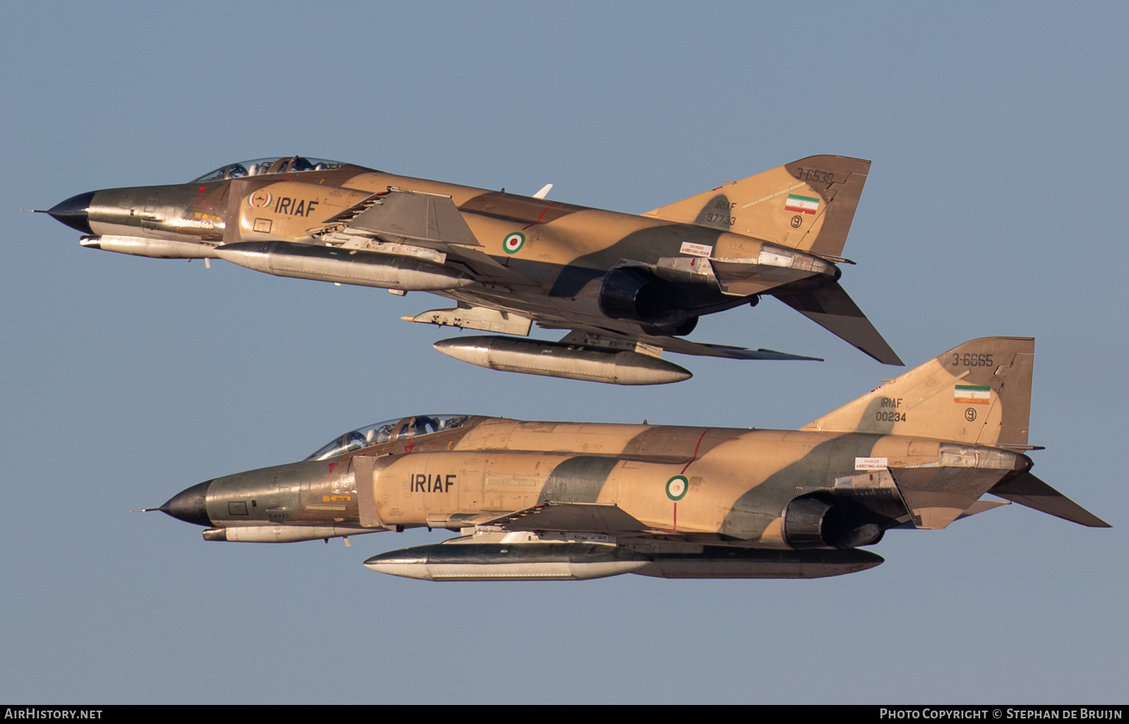 Aircraft Photo of 3-6665 / 75-0234 | McDonnell Douglas F-4E Phantom II | Iran - Air Force | AirHistory.net #124777
