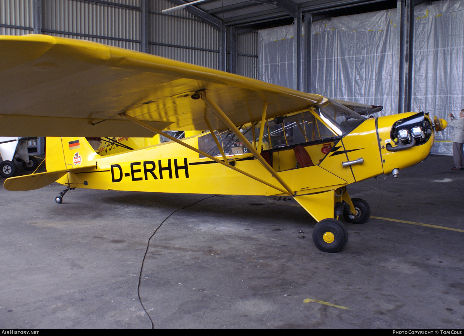 Aircraft Photo of D-ERHH | Piper J-3F-50 Cub (mod.) | AirHistory.net #124778
