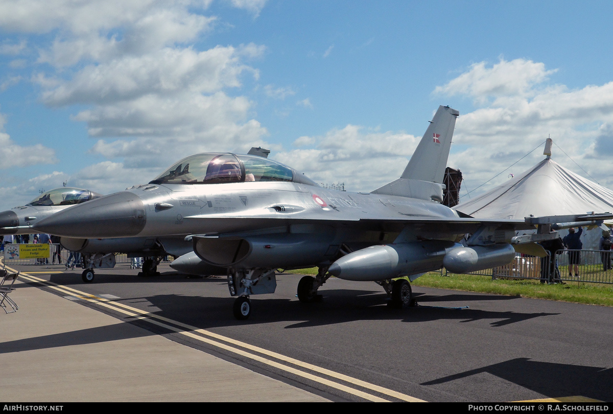 Aircraft Photo of ET-022 | General Dynamics F-16BM Fighting Falcon | Denmark - Air Force | AirHistory.net #124780