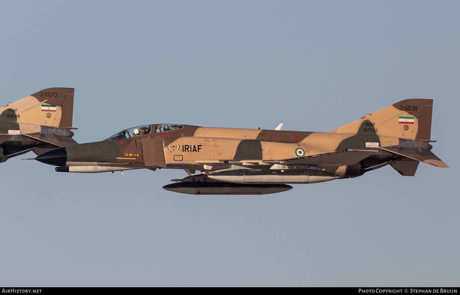 Aircraft Photo of 3-6538 | McDonnell Douglas F-4E Phantom II | Iran - Air Force | AirHistory.net #124781