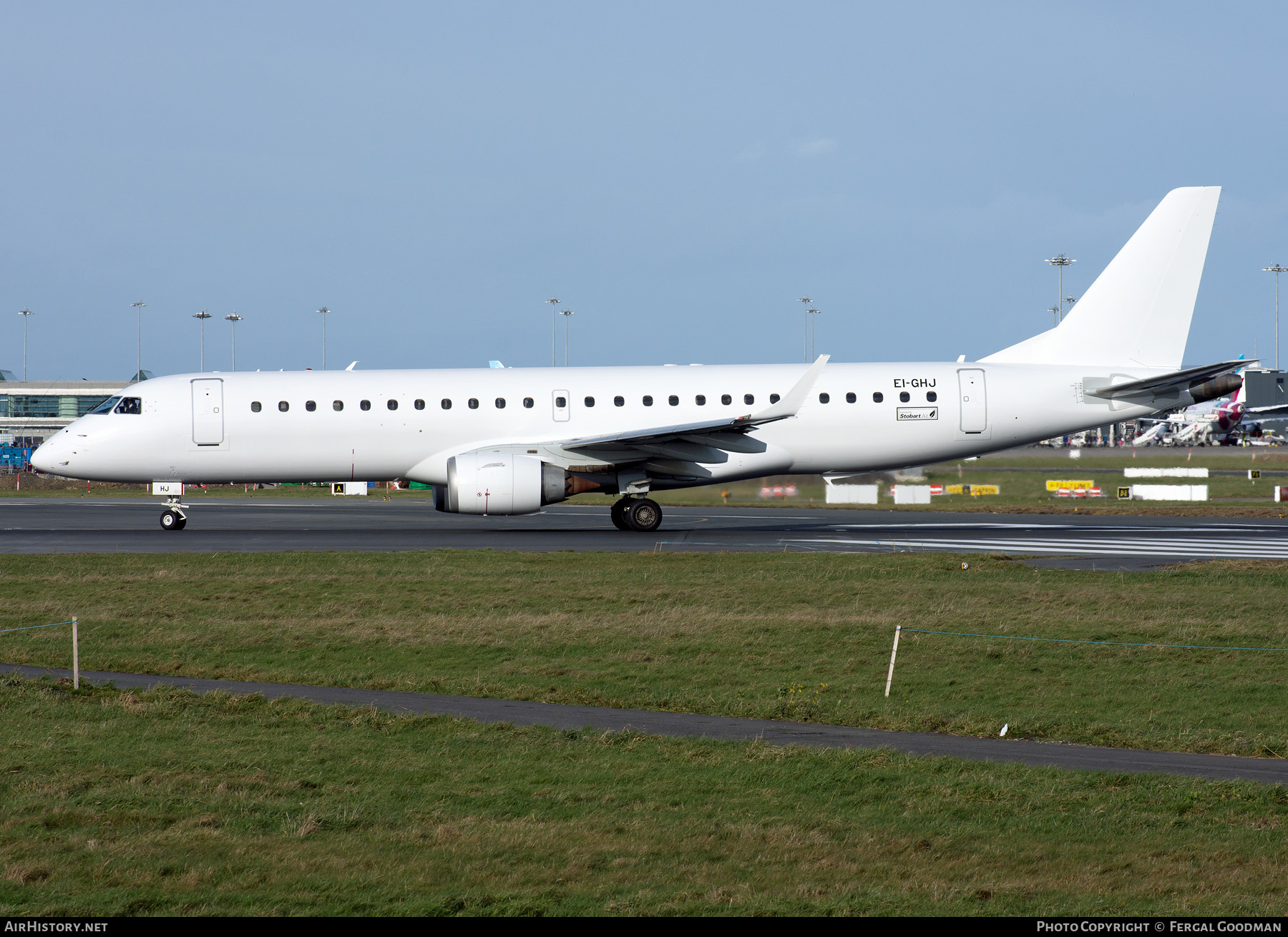 Aircraft Photo of EI-GHJ | Embraer 190AR (ERJ-190-100IGW) | Stobart Air | AirHistory.net #124786