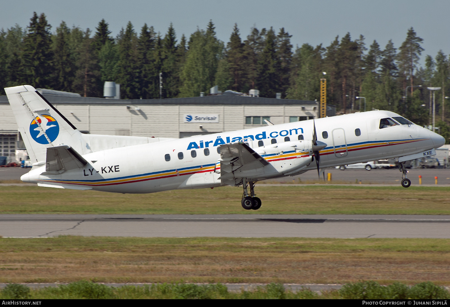 Aircraft Photo of LY-KXE | Saab 340A | Air Åland | AirHistory.net #124789