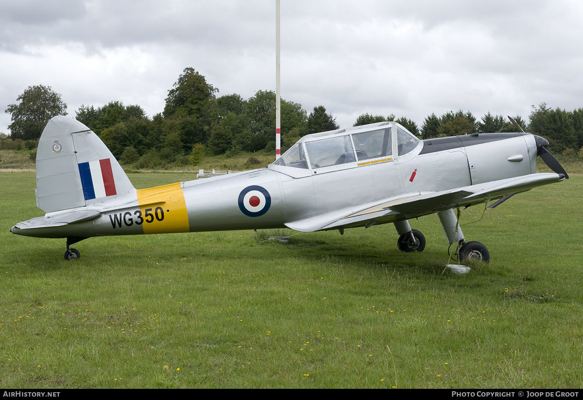 Aircraft Photo of G-BPAL / WG350 | De Havilland DHC-1 Chipmunk Mk22 | UK - Air Force | AirHistory.net #124802