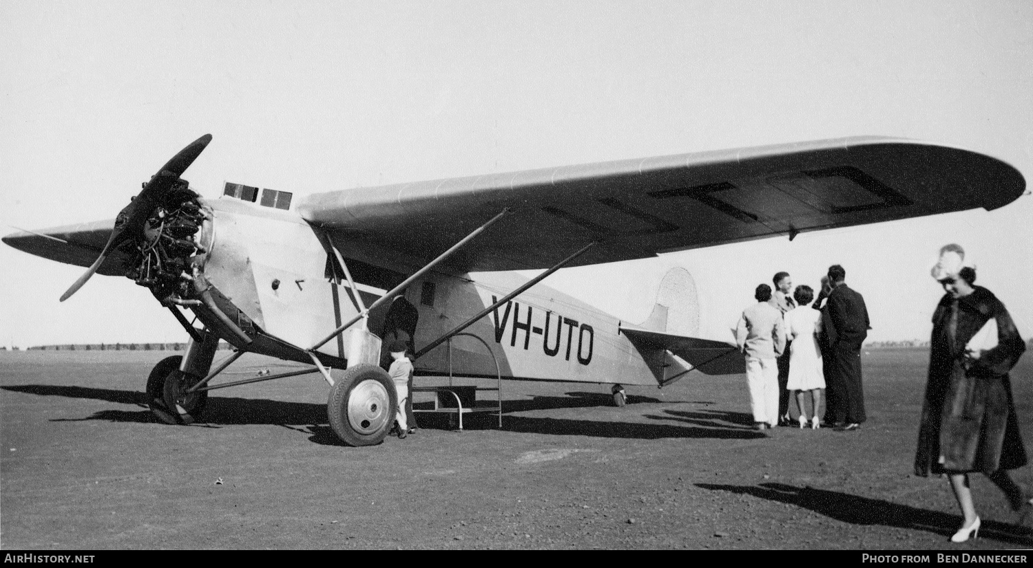 Aircraft Photo of VH-UTO | Fokker Universal | Ansett Airways | AirHistory.net #124819