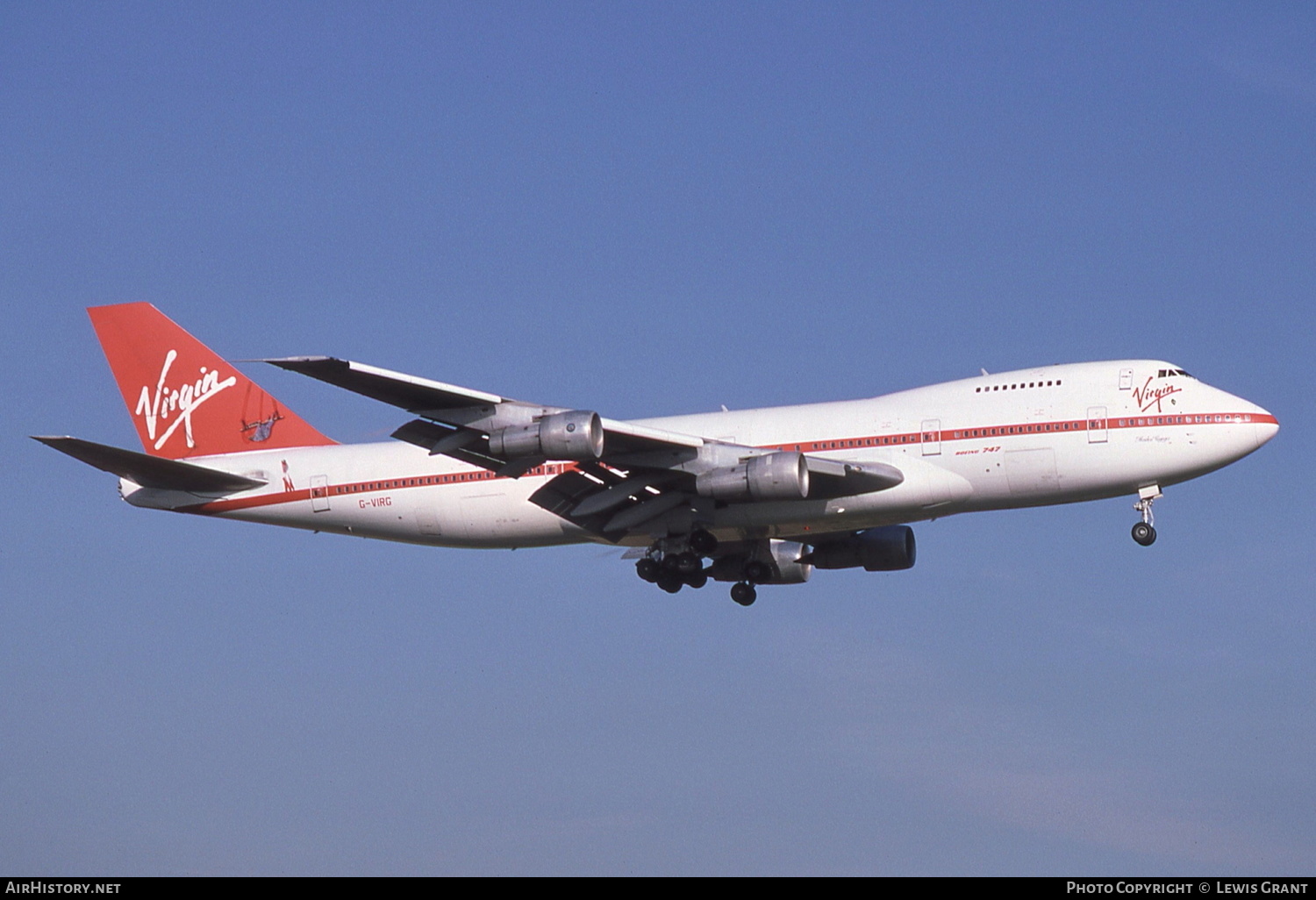 Aircraft Photo of G-VIRG | Boeing 747-287B | Virgin Atlantic Airways | AirHistory.net #124822