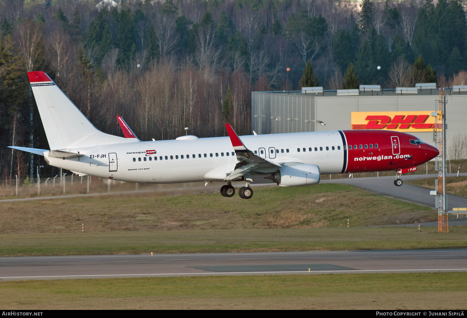 Aircraft Photo of EI-FJH | Boeing 737-8JP | Norwegian | AirHistory.net #124825