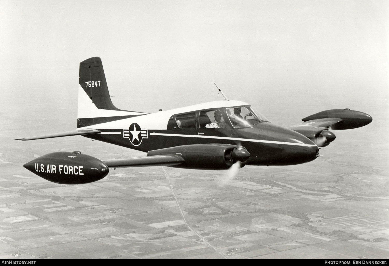 Aircraft Photo of 57-5847 / 75847 | Cessna U-3A Blue Canoe (310A/L-27A) | USA - Air Force | AirHistory.net #124836