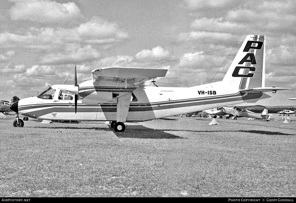 Aircraft Photo of VH-ISB | Britten-Norman BN-2A-6 Islander | Perth Air Charter | AirHistory.net #124839