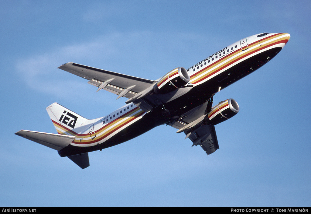 Aircraft Photo of G-IEAA | Boeing 737-33A | Inter European Airways - IEA | AirHistory.net #124845