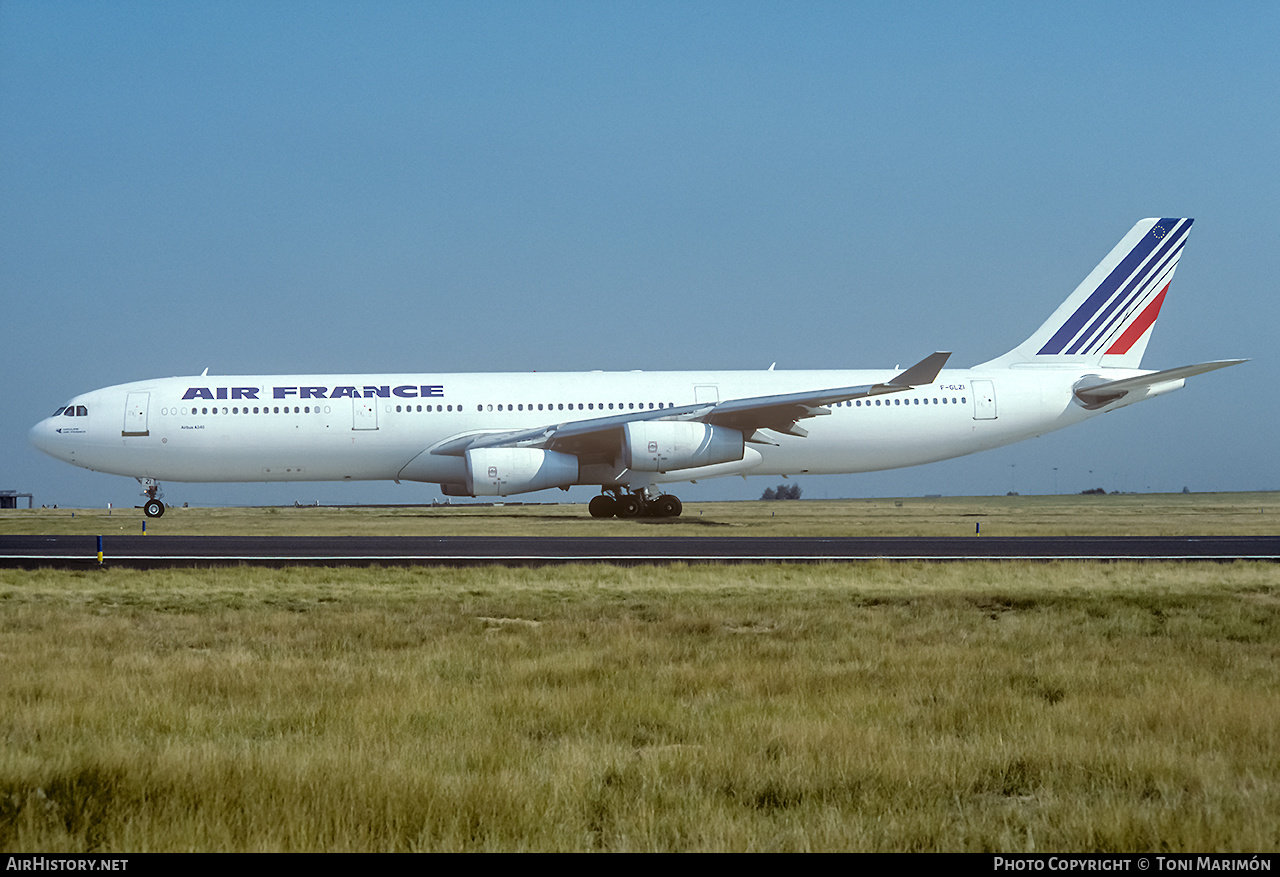 Aircraft Photo of F-GLZI | Airbus A340-312 | Air France | AirHistory.net #124848