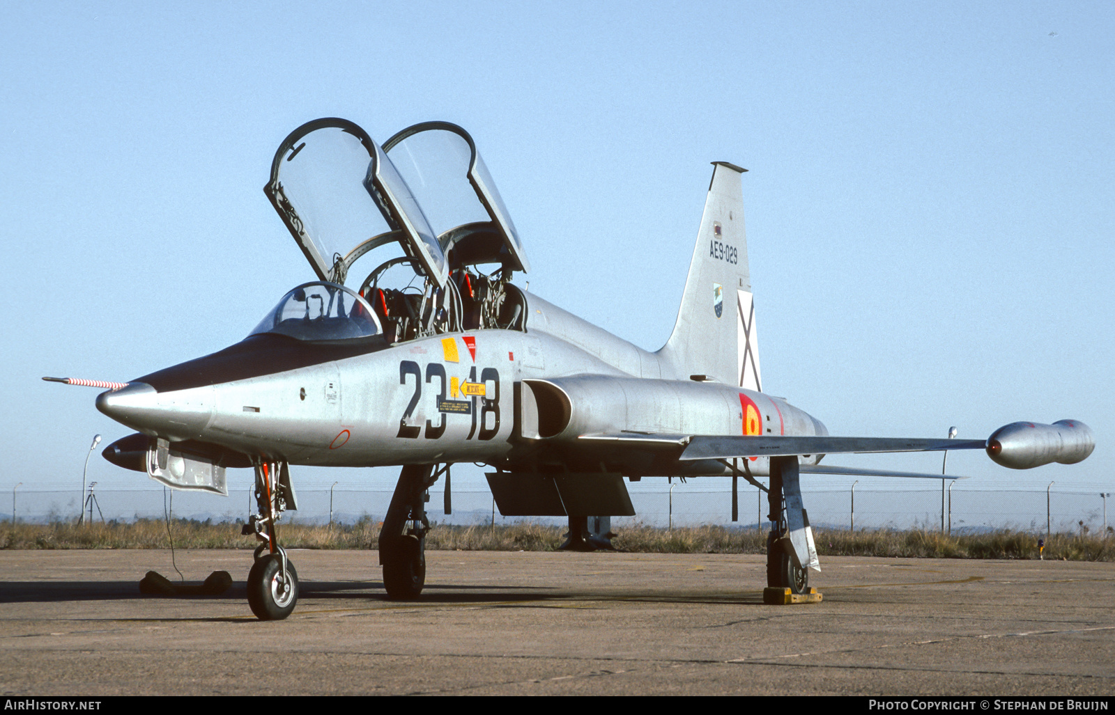 Aircraft Photo of AE.9-29 | Northrop SF-5B Freedom Fighter | Spain - Air Force | AirHistory.net