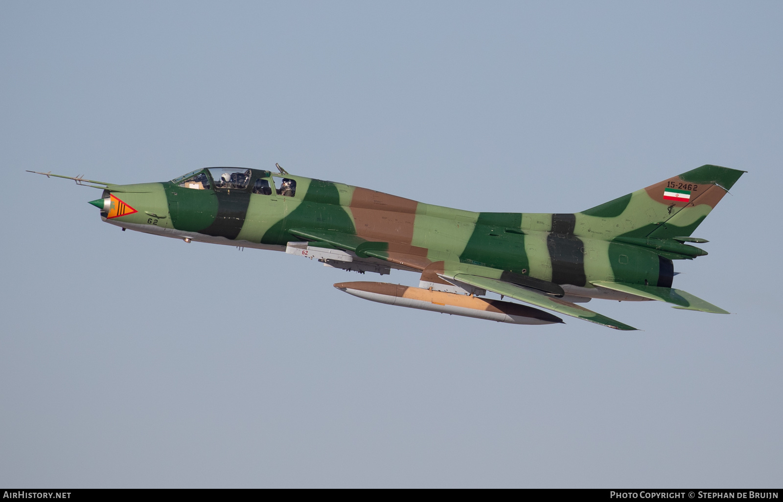 Aircraft Photo of 15-2462 | Sukhoi Su-22UM3K | Iran - Revolutionary Guard Air Force | AirHistory.net #124853