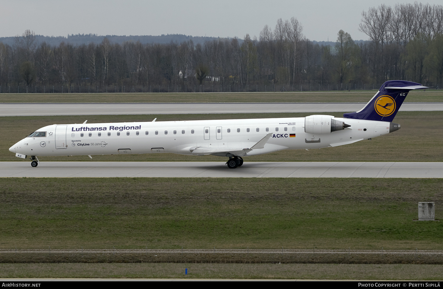 Aircraft Photo of D-ACKC | Bombardier CRJ-900LR (CL-600-2D24) | Lufthansa Regional | AirHistory.net #124858