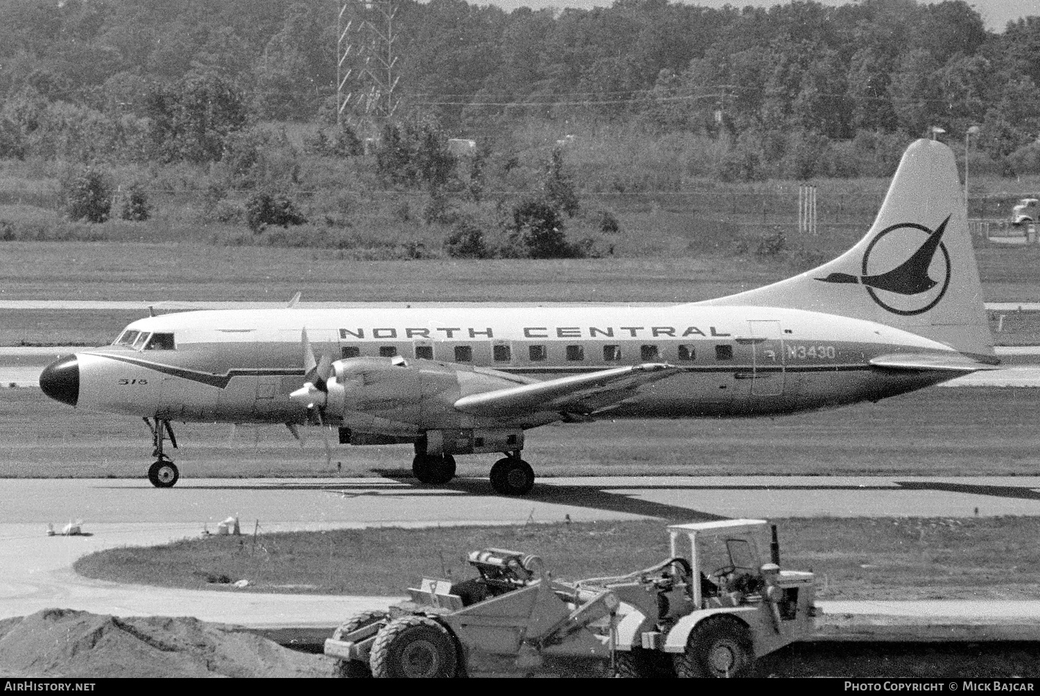 Aircraft Photo of N3430 | Convair 580 | North Central Airlines | AirHistory.net #124861
