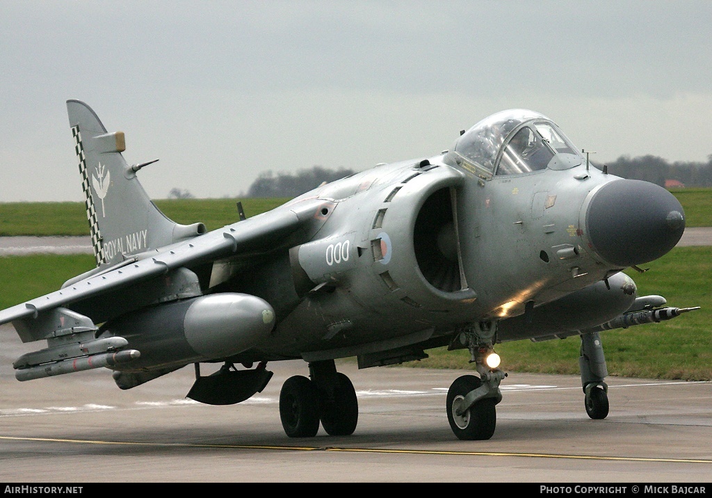 Aircraft Photo of ZH797 | British Aerospace Sea Harrier FA2 | UK - Navy | AirHistory.net #124863