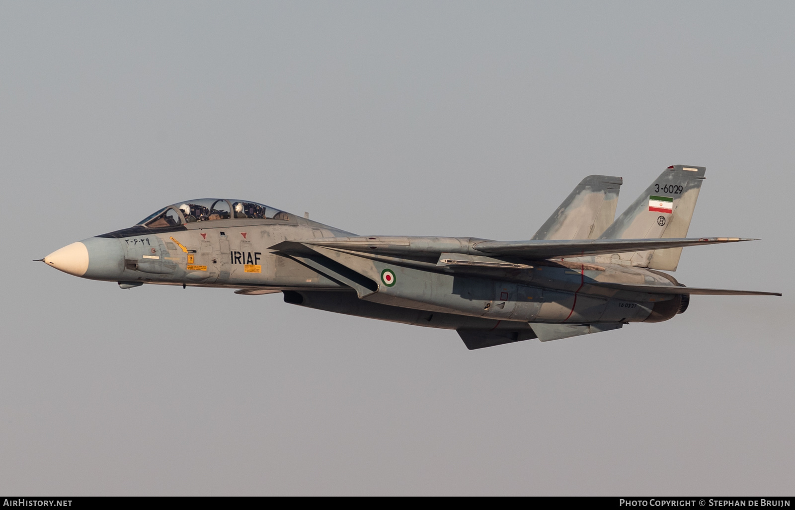 Aircraft Photo of 3-6029 | Grumman F-14A Tomcat | Iran - Air Force | AirHistory.net #124865