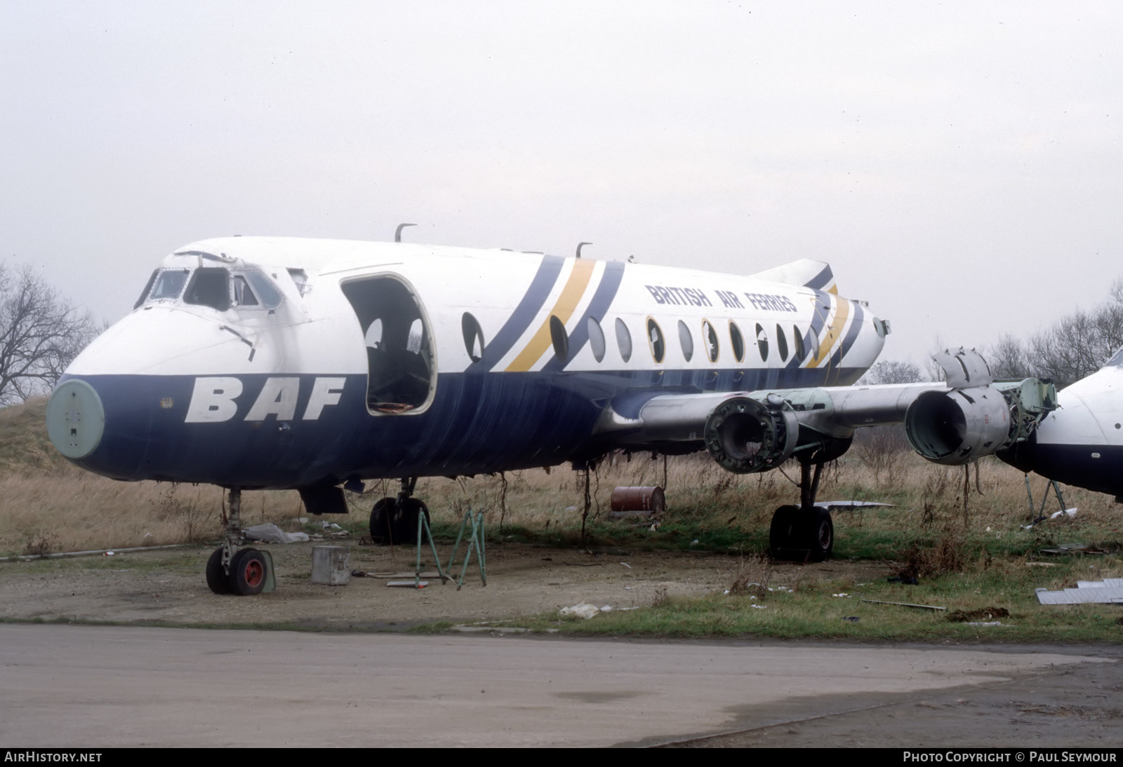 Aircraft Photo of G-APEX | Vickers 806 Viscount | British Air Ferries - BAF | AirHistory.net #124891