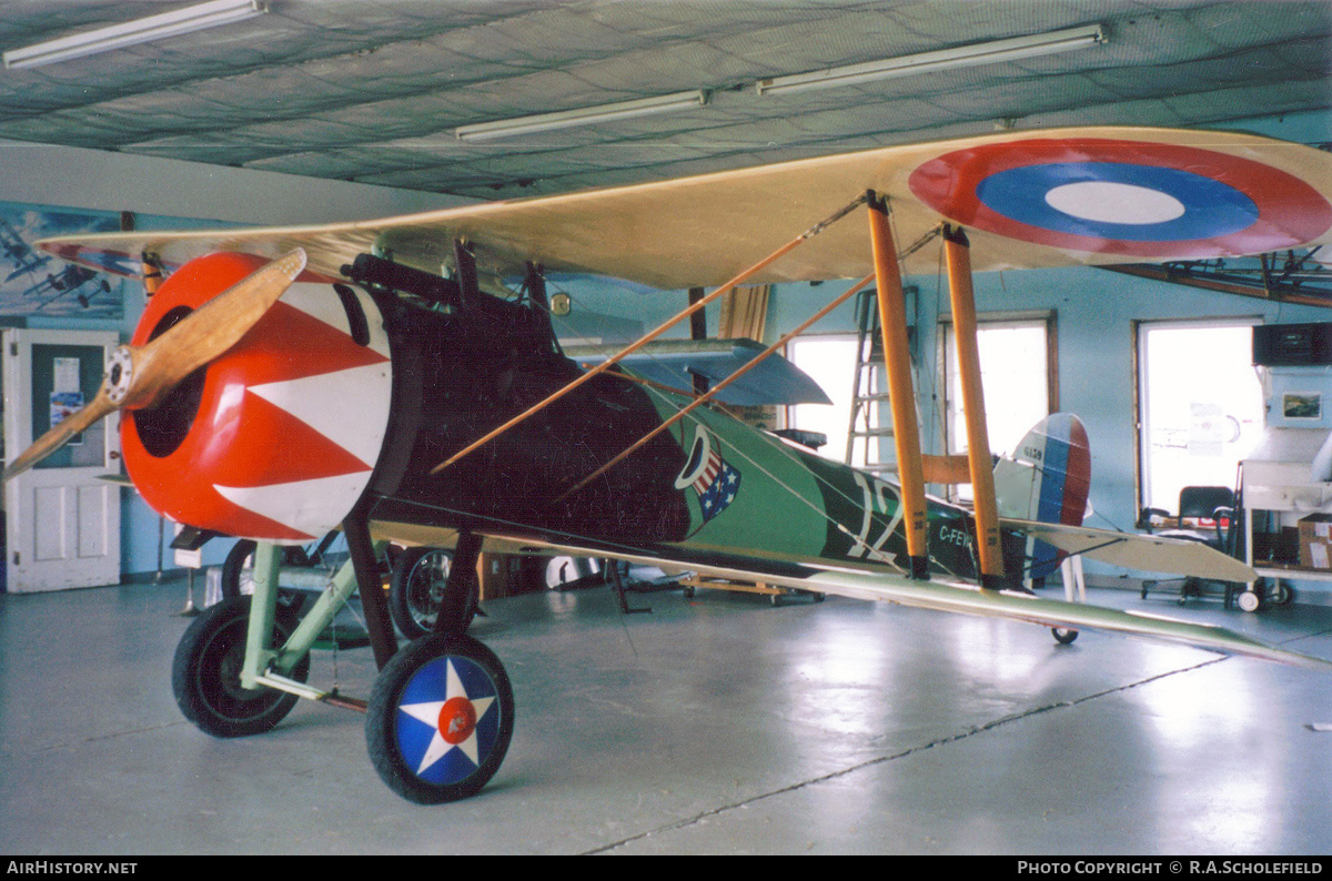 Aircraft Photo of C-FEWL / 6139 | Nieuport 28C-1 Replica | USA - Air Force | AirHistory.net #124892