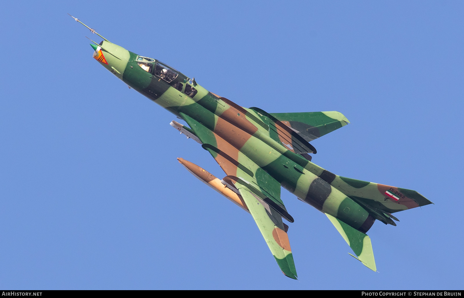 Aircraft Photo of 15-2462 | Sukhoi Su-22UM3K | Iran - Revolutionary Guard Air Force | AirHistory.net #124893