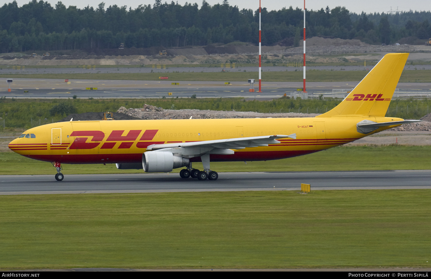 Aircraft Photo of D-AEAT | Airbus A300B4-622R(F) | DHL International | AirHistory.net #124902