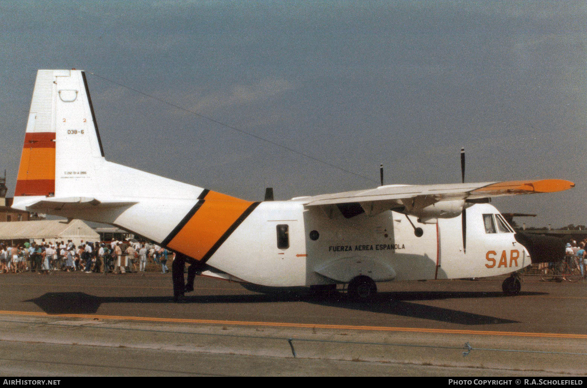 Aircraft Photo of D.3B-6 | CASA C-212-200 Aviocar | Spain - Air Force | AirHistory.net #124906