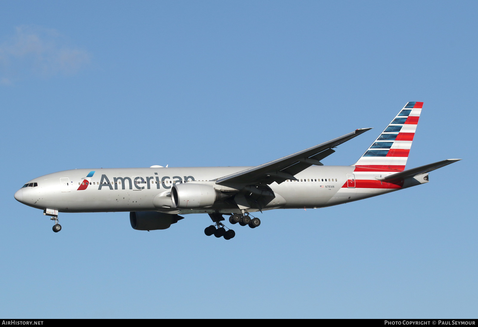 Aircraft Photo of N781AN | Boeing 777-223/ER | AirHistory.net #124907