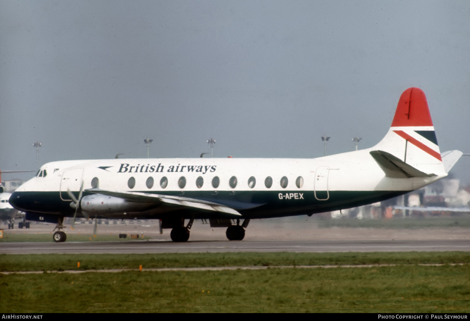 Aircraft Photo of G-APEX | Vickers 806 Viscount | British Airways | AirHistory.net #124919