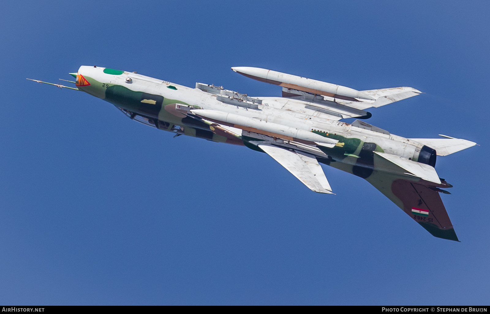 Aircraft Photo of 15-2462 | Sukhoi Su-22UM3K | Iran - Revolutionary Guard Air Force | AirHistory.net #124920