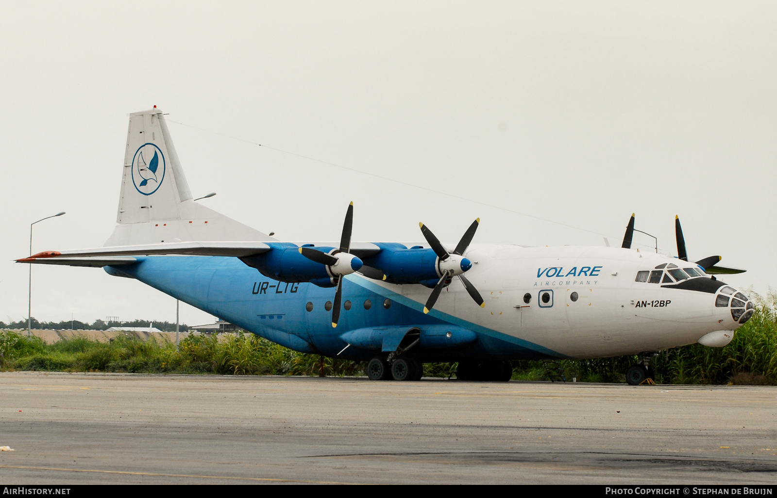 Aircraft Photo of UR-LTG | Antonov An-12BP | Volare Aircompany | AirHistory.net #124924