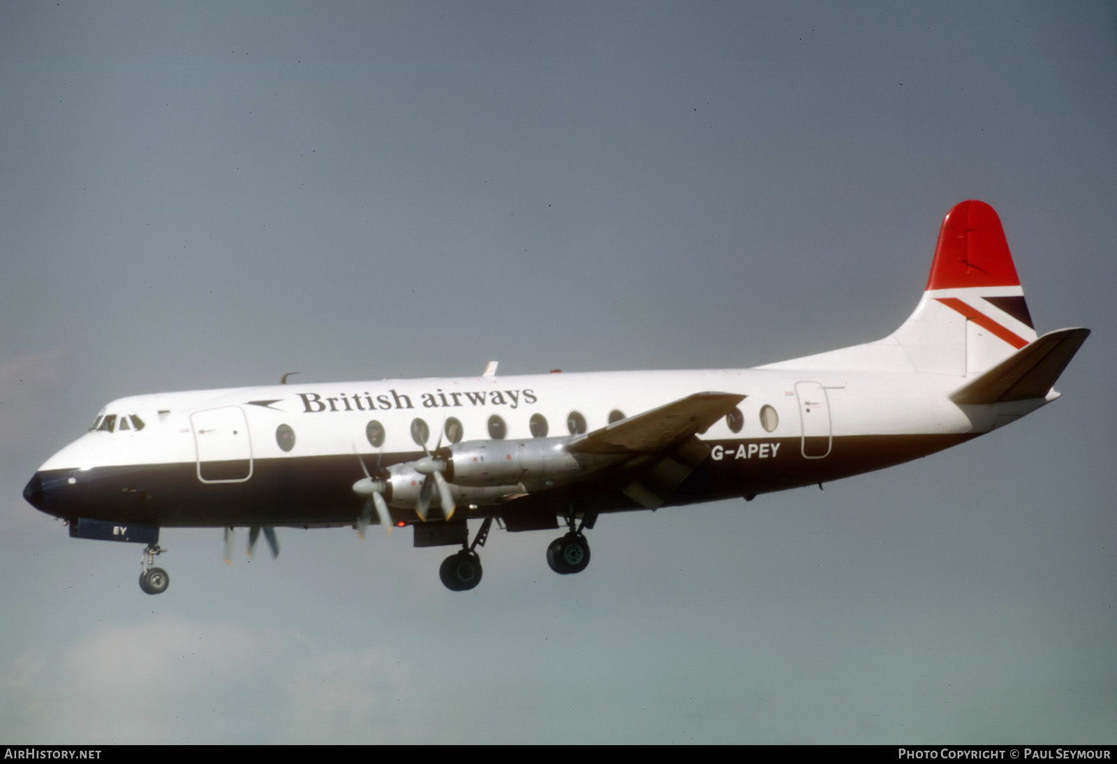 Aircraft Photo of G-APEY | Vickers 806 Viscount | British Airways | AirHistory.net #124935