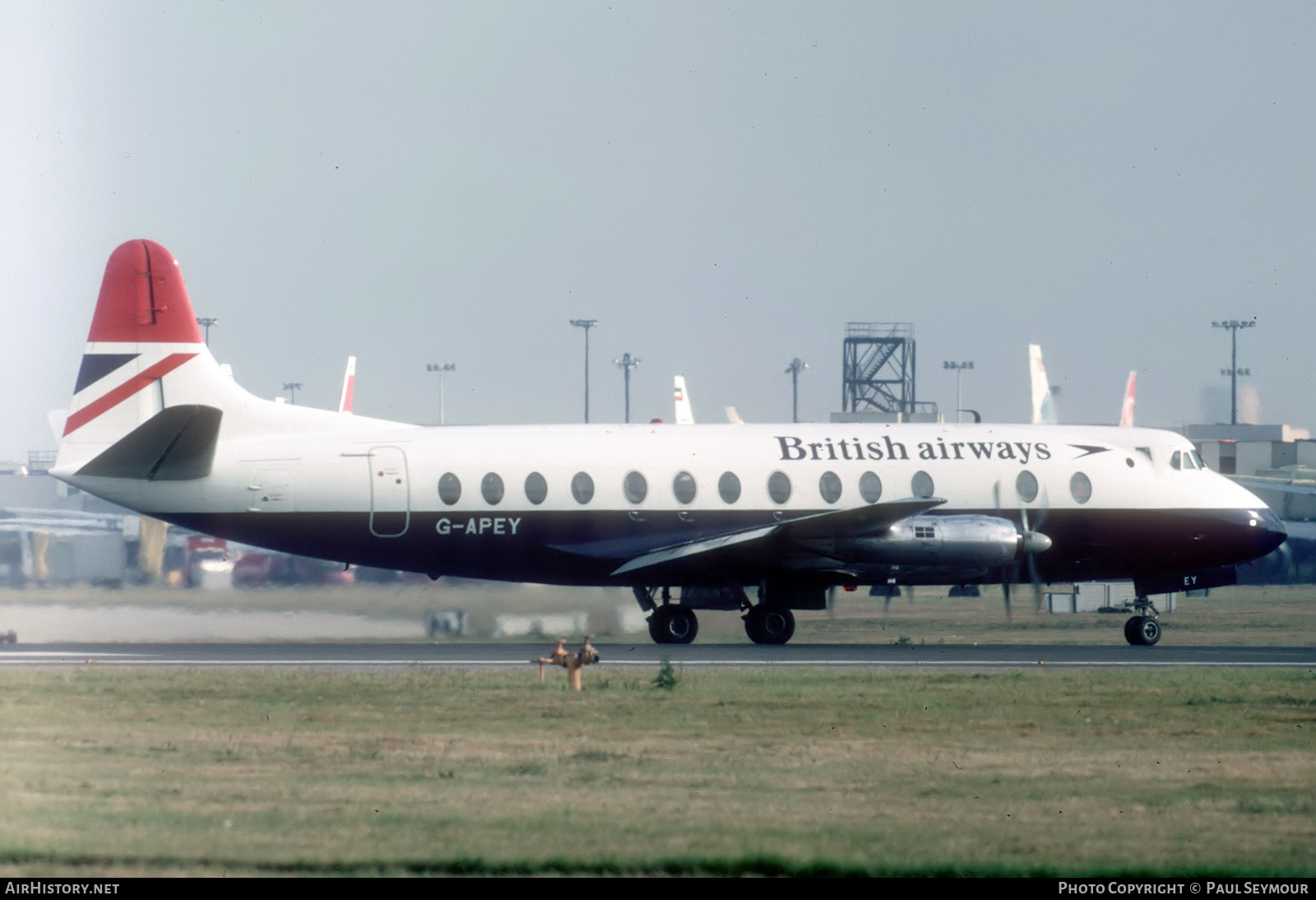 Aircraft Photo of G-APEY | Vickers 806 Viscount | British Airways | AirHistory.net #124945