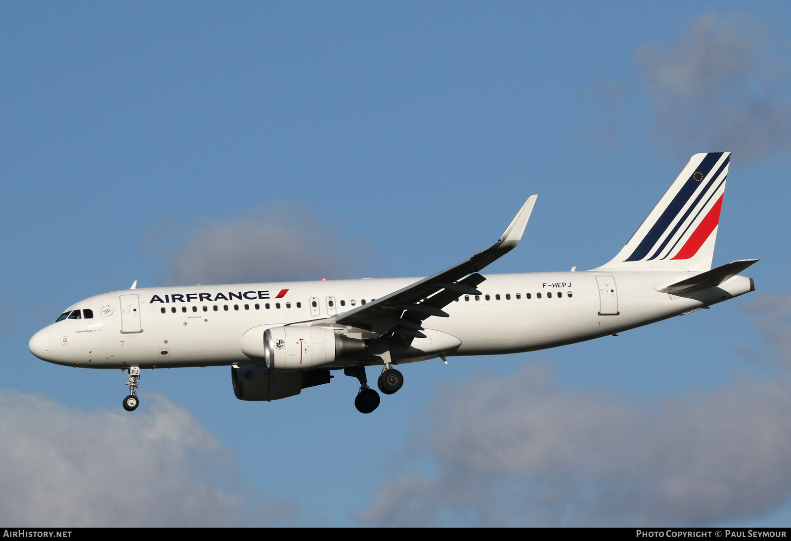Aircraft Photo of F-HEPJ | Airbus A320-214 | Air France | AirHistory.net #124947