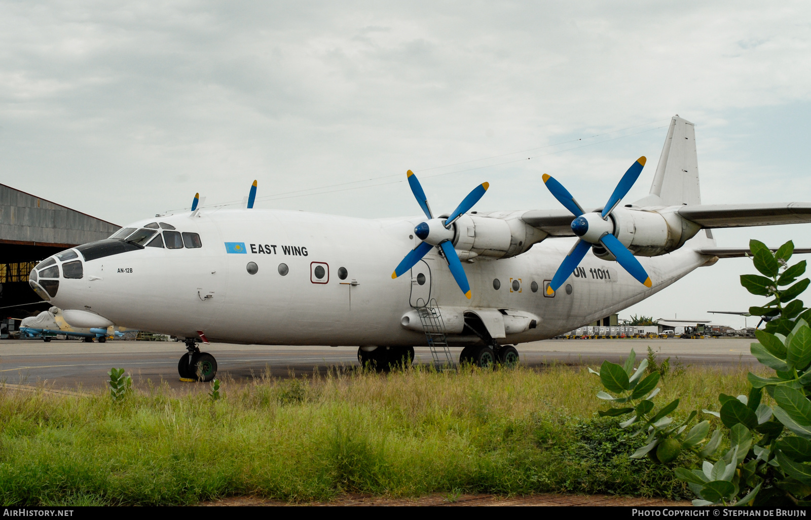 Aircraft Photo of UN-11011 | Antonov An-12B | East Wing Aircompany | AirHistory.net