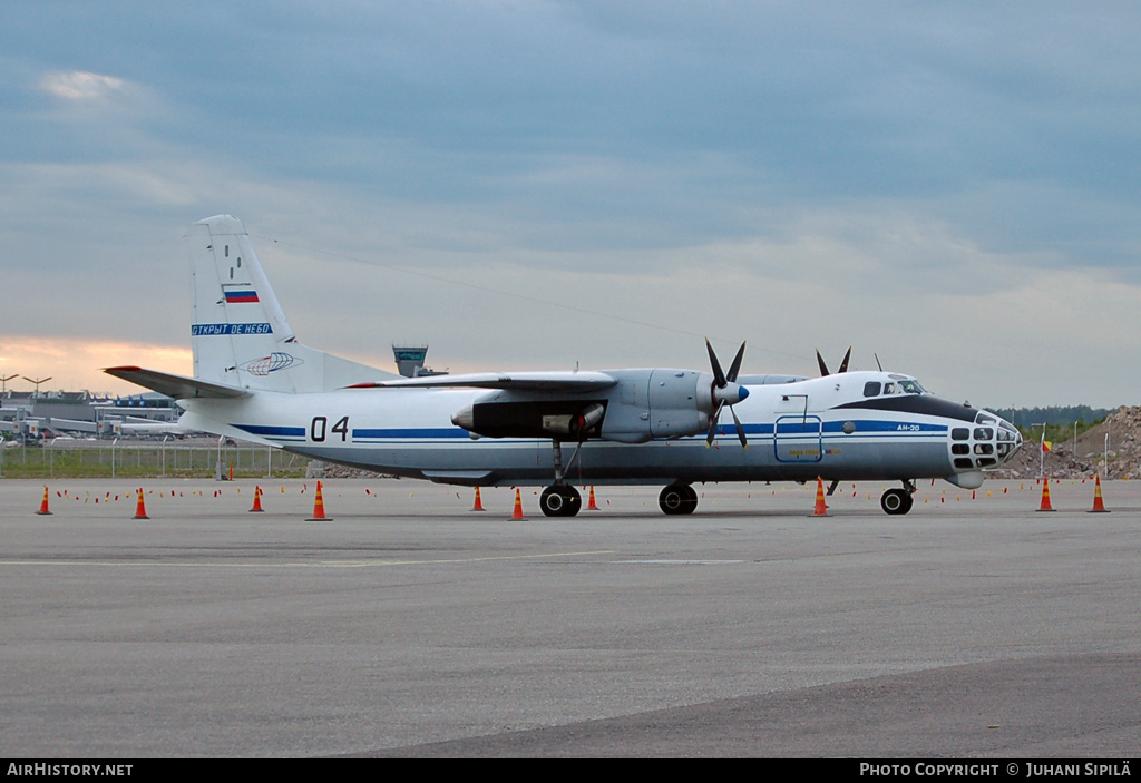 Aircraft Photo of 04 black | Antonov An-30B | Russia - Air Force | AirHistory.net #124980
