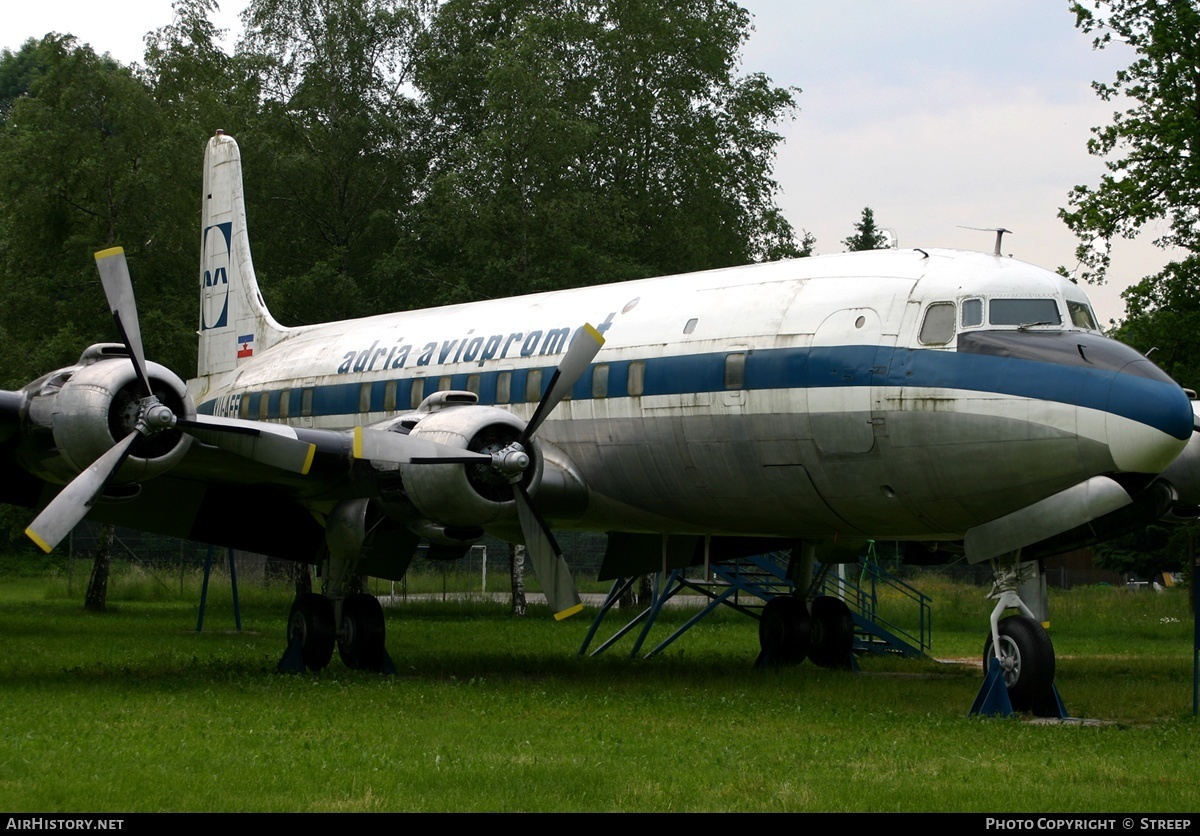 Aircraft Photo of YU-AFF | Douglas DC-6B | Adria Airways | AirHistory.net #124993