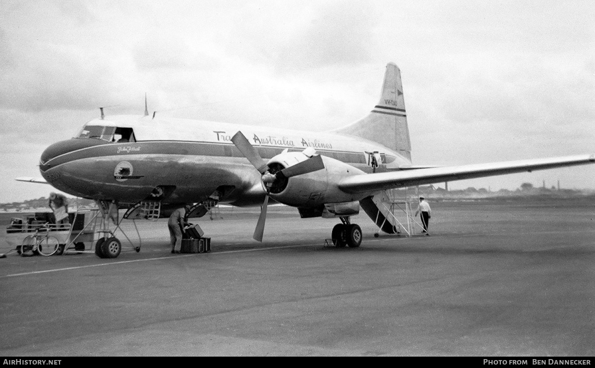Aircraft Photo of VH-TAQ | Convair 240-5 | Trans-Australia Airlines - TAA | AirHistory.net #124994