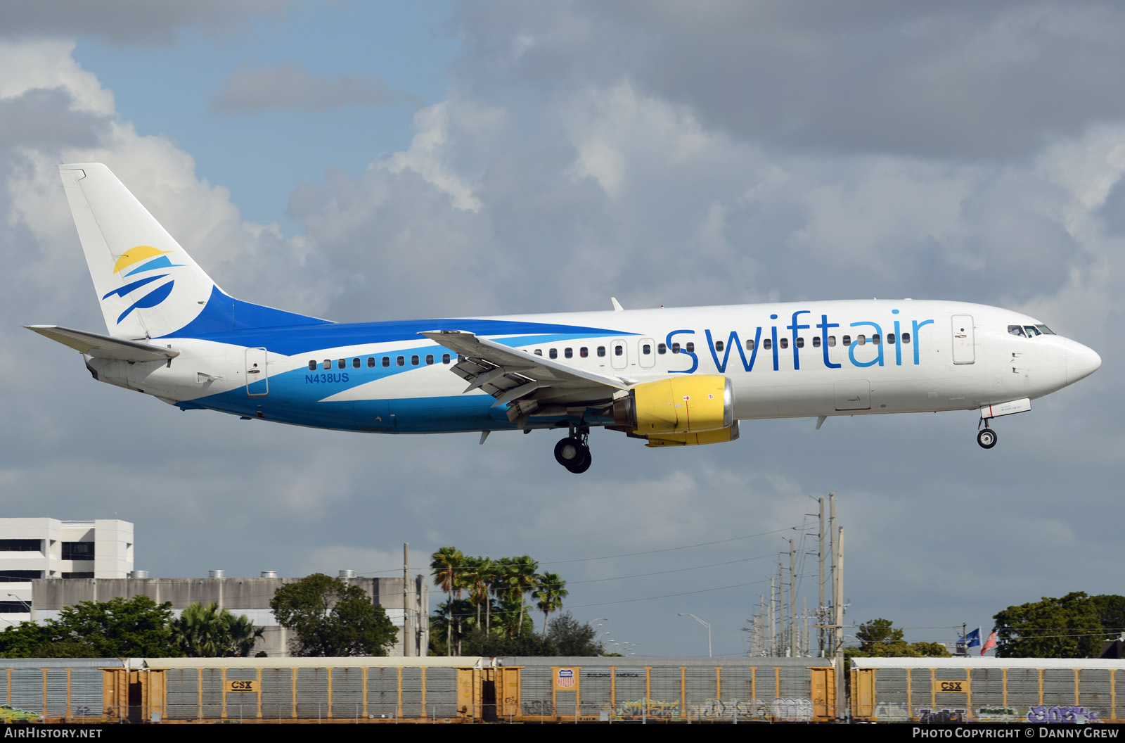 Aircraft Photo of N438US | Boeing 737-4B7 | Swift Air | AirHistory.net #124995